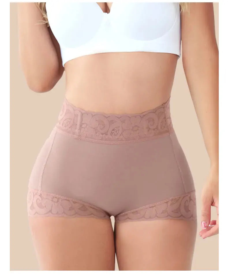 Faja-Style Butt Lifter Shapewear Shorts with Lace, XS–3XL - image 9