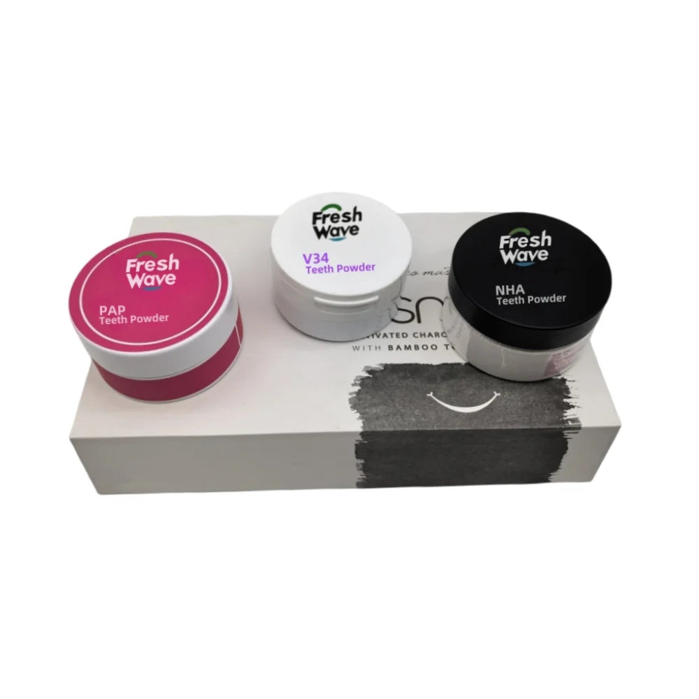 Mint Tooth Powder with Charcoal or Nano-Hydroxyapatite, 4 Versions - image 4