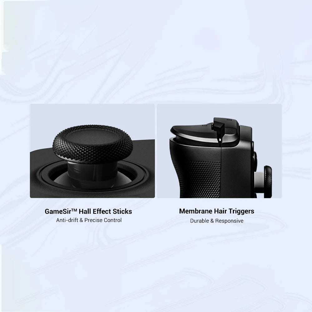 Stretchable Type-C Phone Controller with Hall Effect Joysticks - image 3
