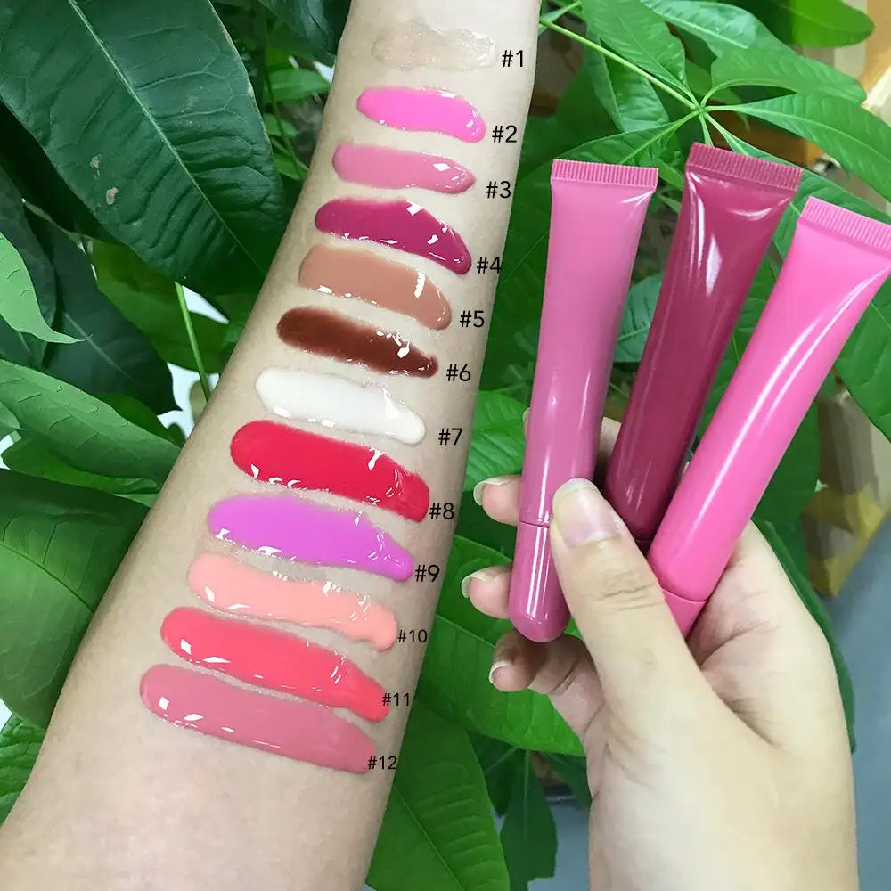 Water-Light Peptide Lip Tint Gloss with Mirror Shine Finish - image 4