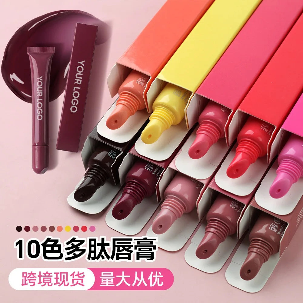 Pink Polypeptide Lip Gloss, Hydrating Essence Formula, 3 ml - image 2
