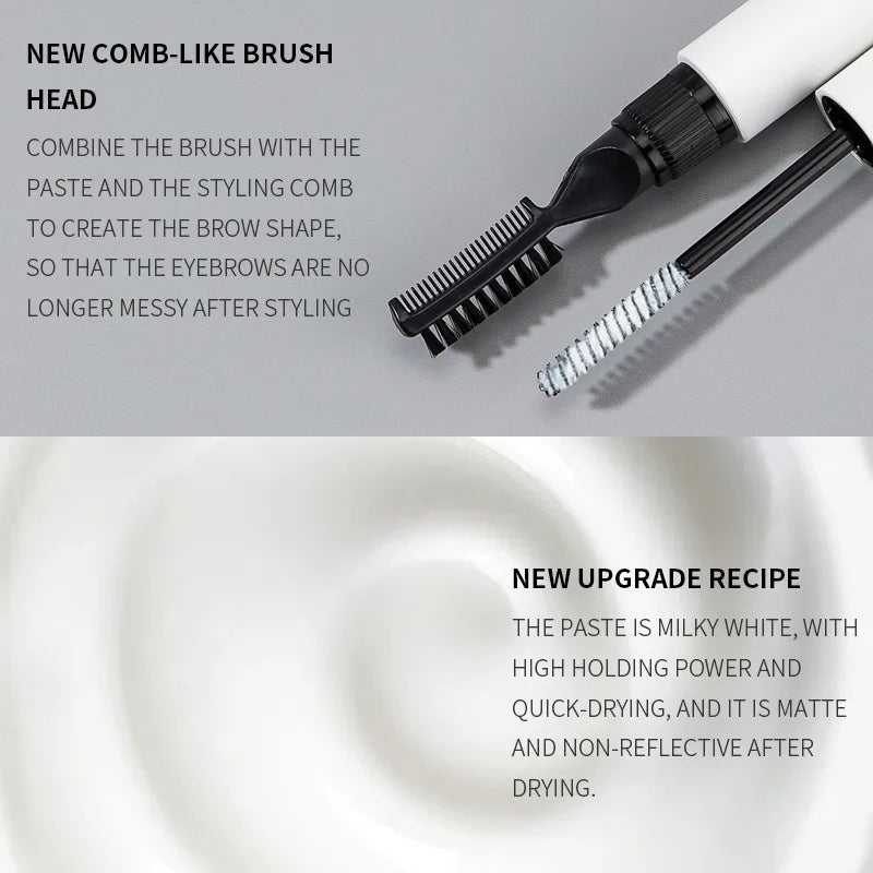 Freeze-Set Clear Eyebrow Lift Gel, Double-Ended, Waterproof - image 4