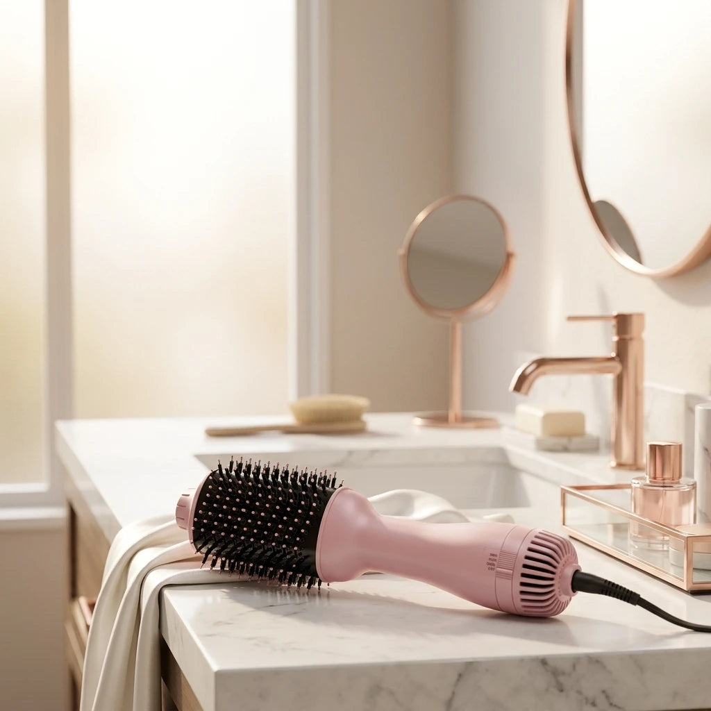 5-in-1 Ionic Travel Hair Dryer and Styler with Diffuser, 800W - image 2