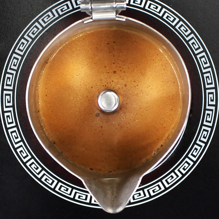 Stainless Steel Italian Espresso Stovetop Coffee Maker Moka Pot