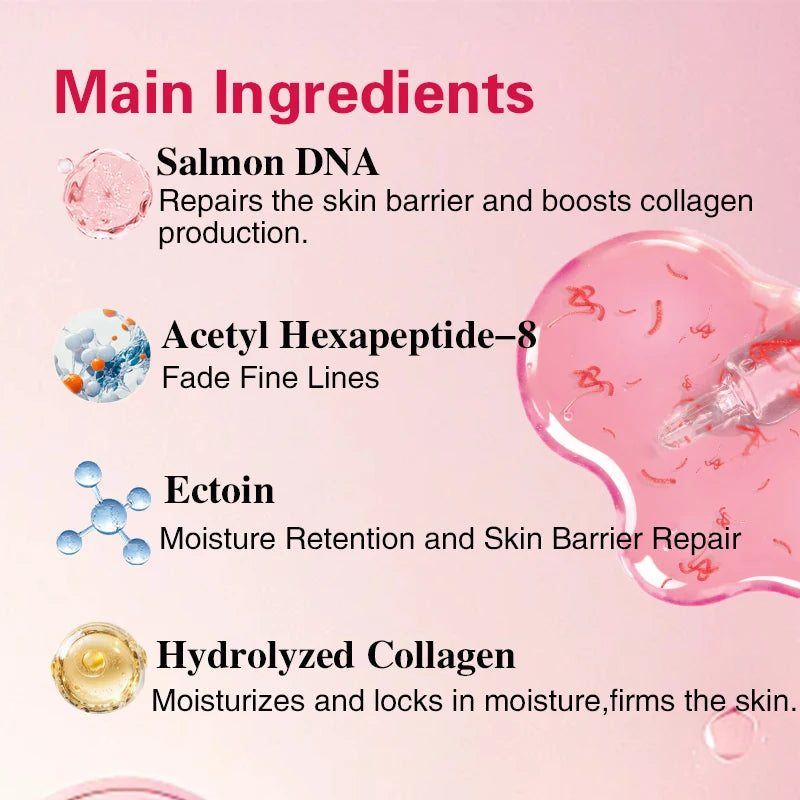 Silk Peptide Face Ampoule, 30 ml, PDRN, GHK-Cu or Collagen - image 3