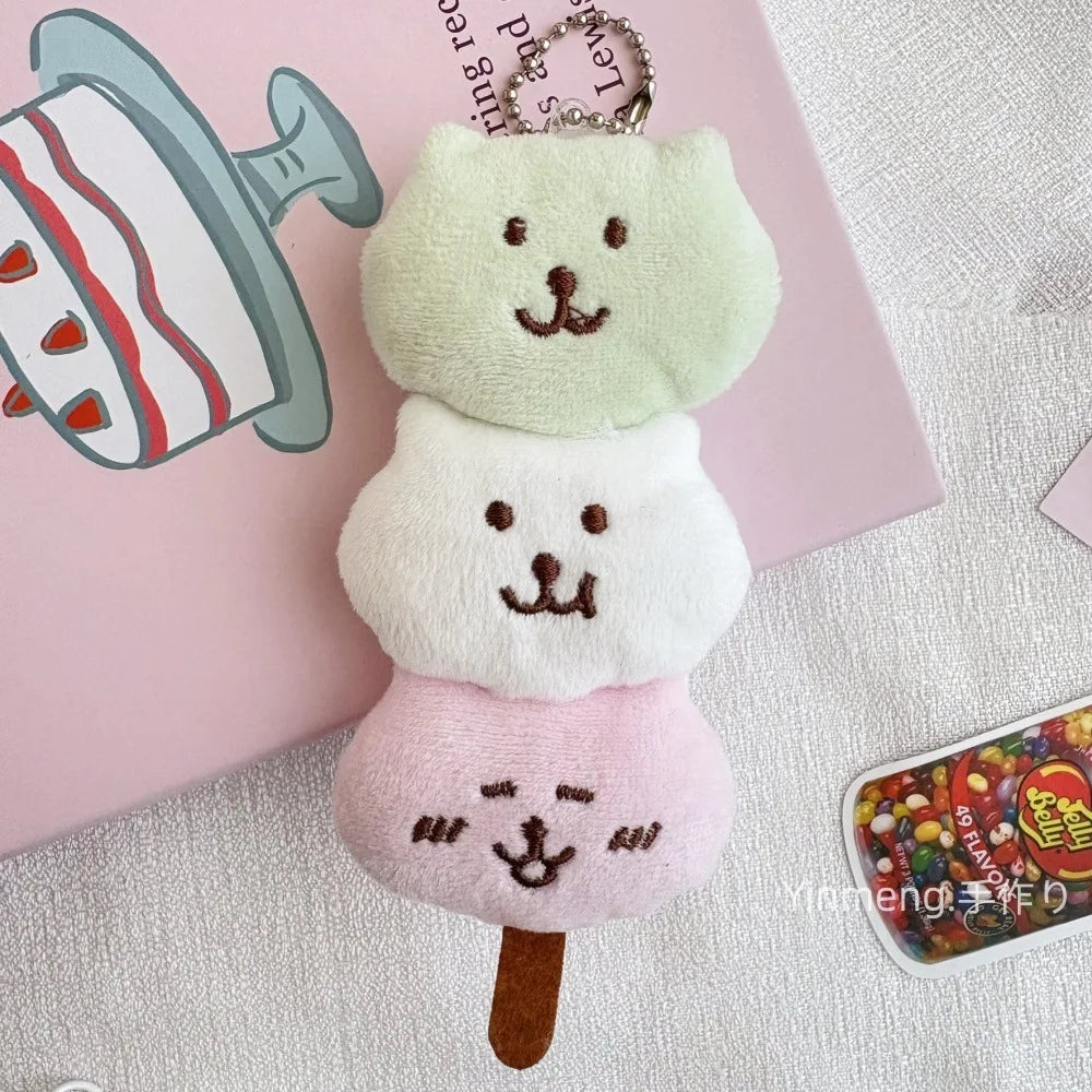 Cute Plush Cartoon Doll Bag Charm Keychain, 68 Designs - image 6