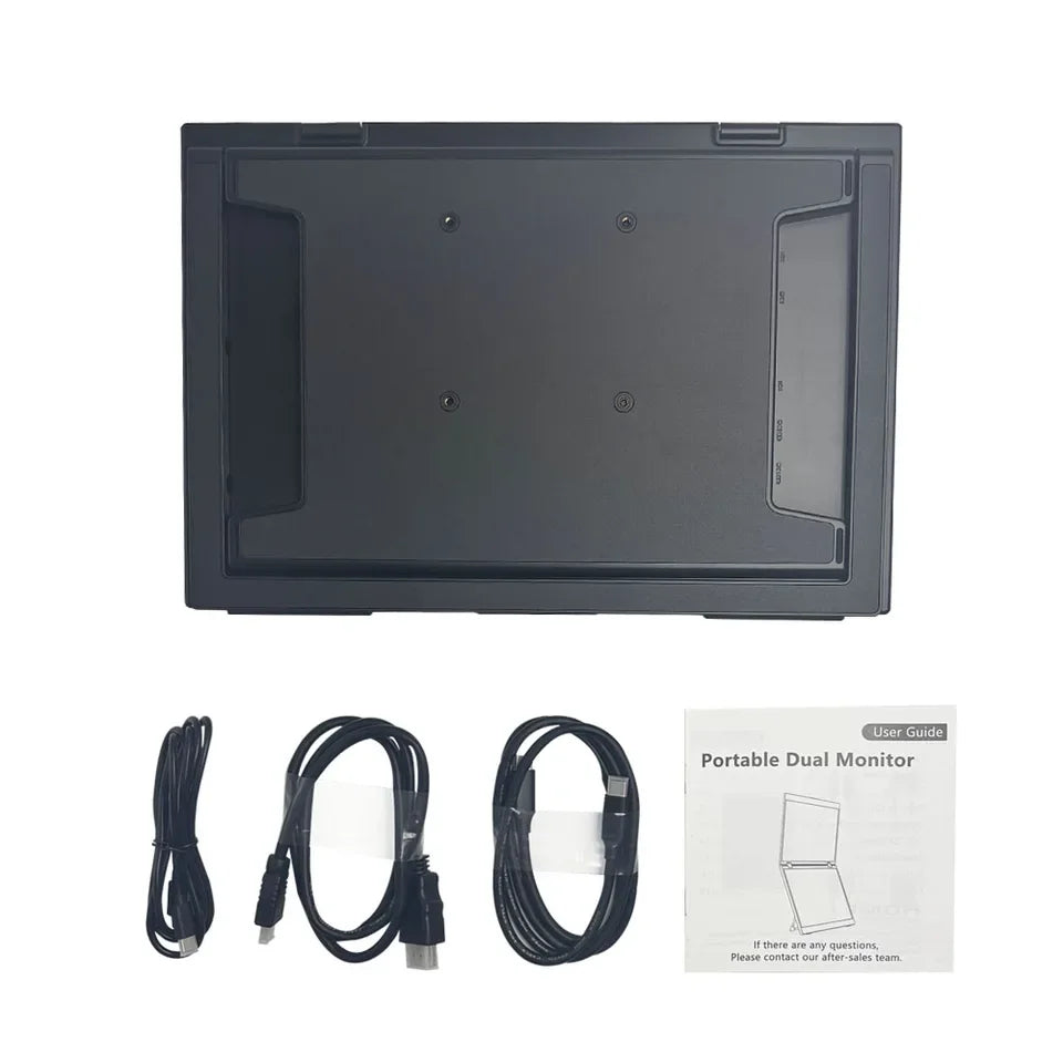 Stacked Dual 14" IPS Laptop Screen Extender, 1920x1200, 16:10 - image 6