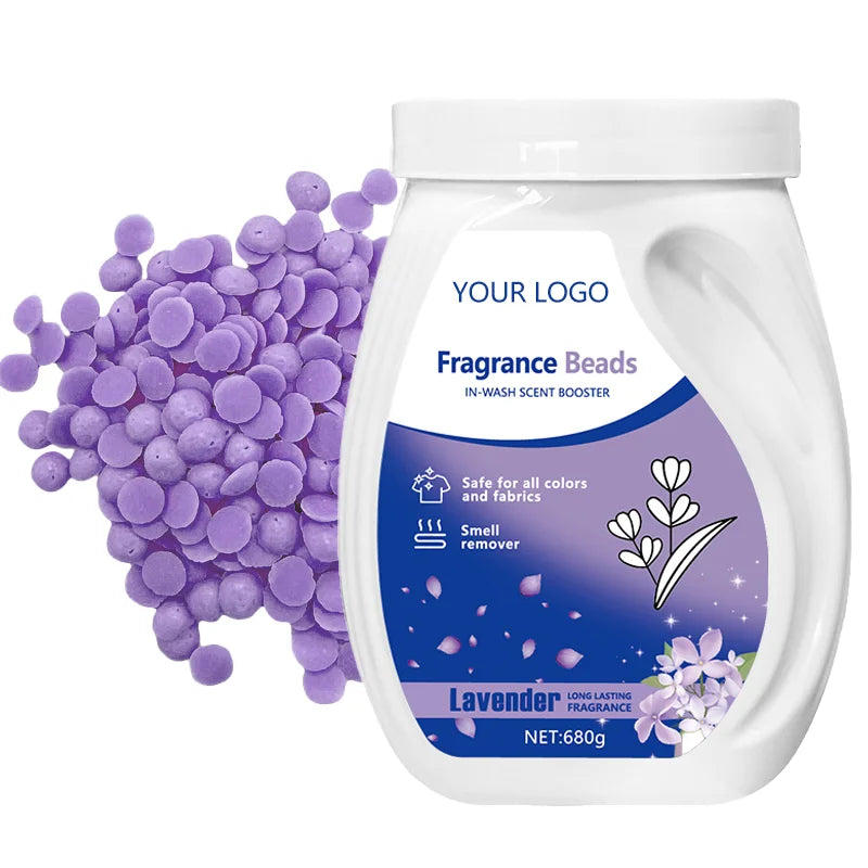 In-Wash Laundry Scent Beads, 680 g Pack, Rose, Lavender or Ocean