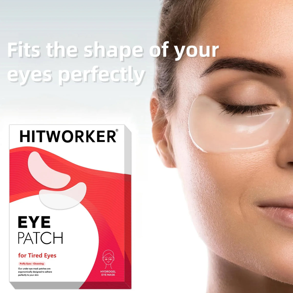 Centella and Witch Hazel Under-Eye Sheet Patches, 10 Pieces - image 4