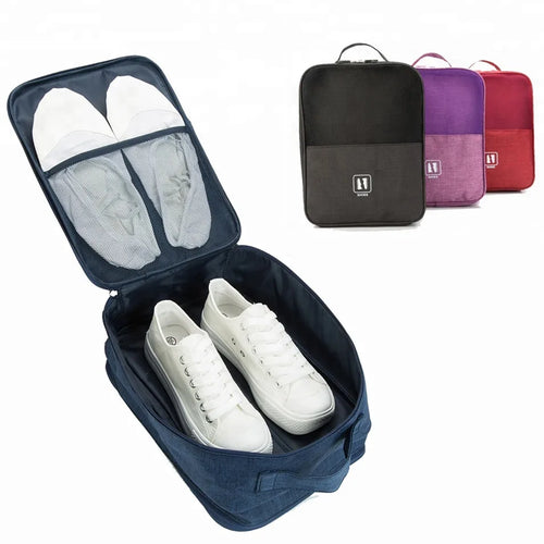 Design Travel Shoes Bag Waterproof Organizer Sneaker Bag Mesh Shoes Storage Bag with Shoe