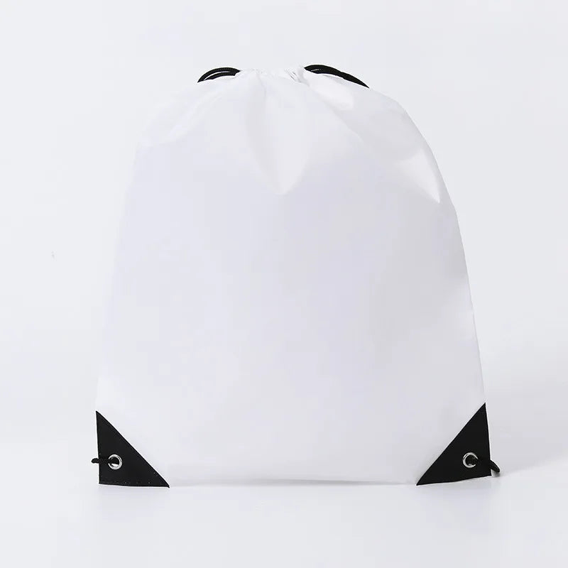 210D Polyester Drawstring Backpack for Running Shoes and Gym Gear