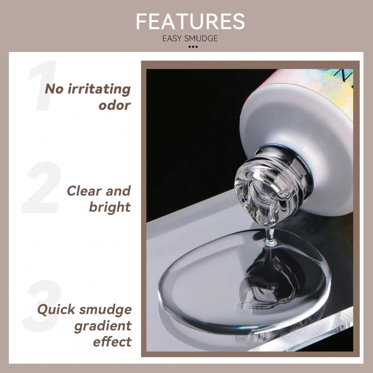 Clear Blooming Gel Polish for Gradient Nail Art, 15 ml Bottle - image 5