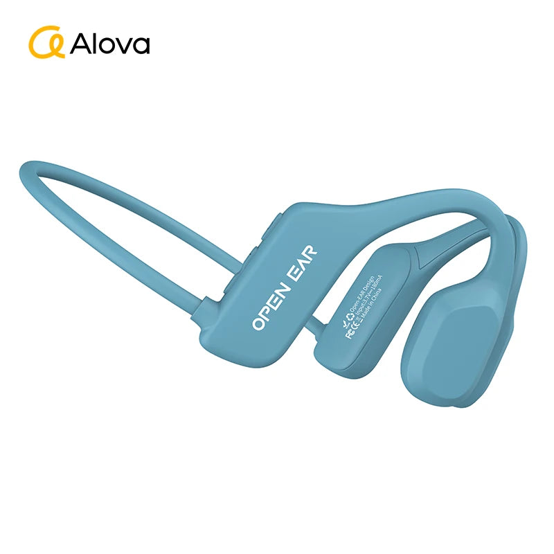 Sport Headphone Portable BT 5.3 Wireless Bluetooth Earphone IPX5 Open Ear Hook Bone