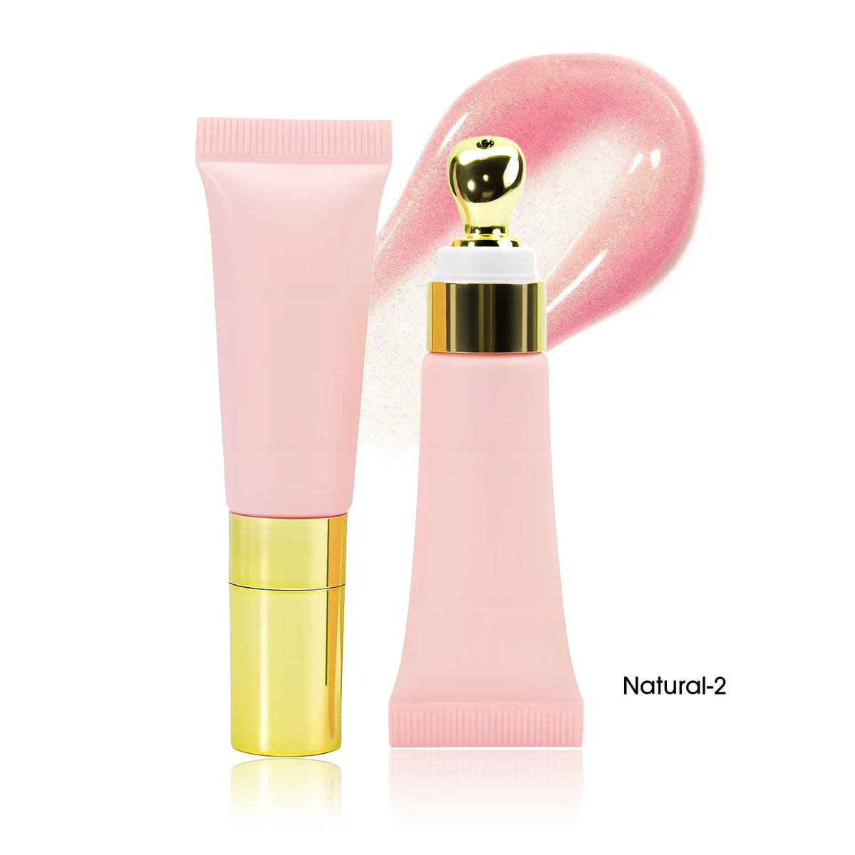pH Color-Changing Lip Plumper Oil with Vitamin E, 6 Levels