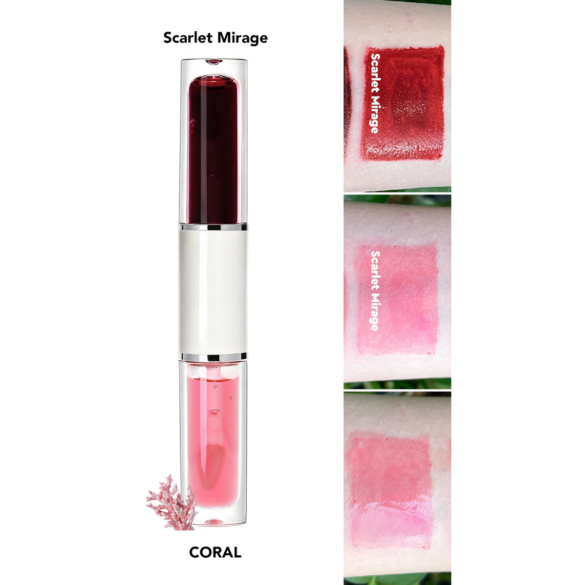 2-in-1 Lip Oil and Peel-Off Gloss Tint, Non-Sticky, 8 ml - image 10