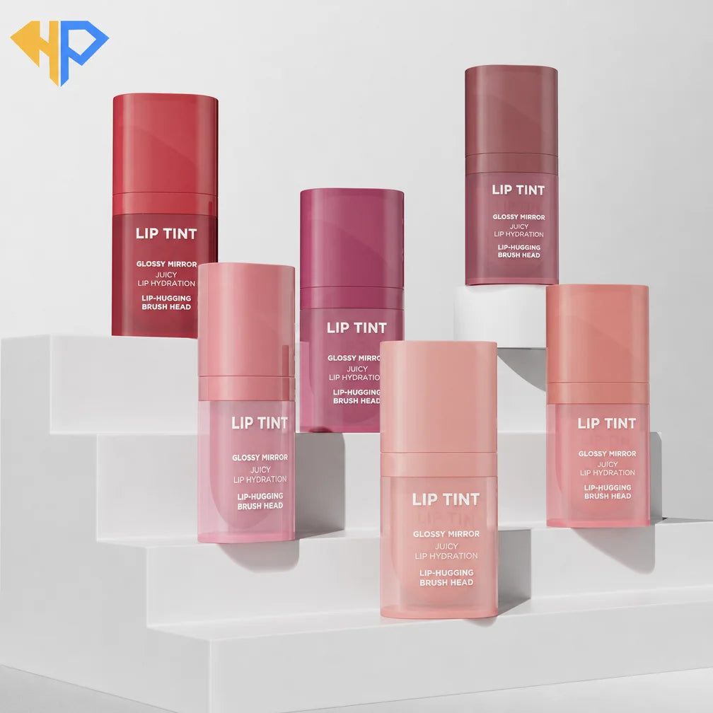Mineral Lip Gloss High Pigment Long Lasting Hydrating Liquid Lipstick Tint & Lip Stain