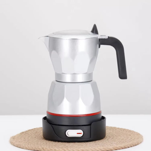 Stovetop Espresso Maker 6cup Aluminum Moka Pot Classic Italian Coffee Brewer for Home