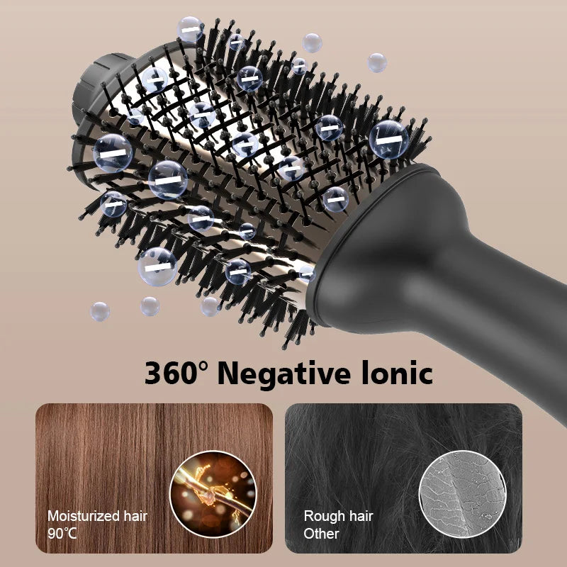 5-in-1 Ionic Travel Hair Dryer and Styler with Diffuser, 800W - image 5