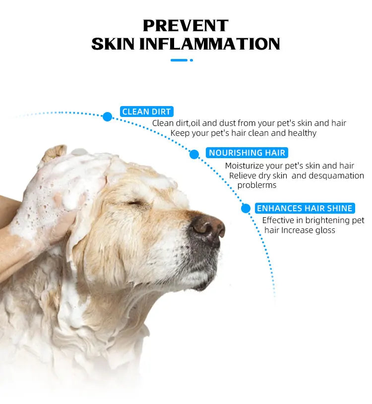 No-Rinse Pet Shampoo and Conditioner for Dogs and Cats, 500 ml - image 4
