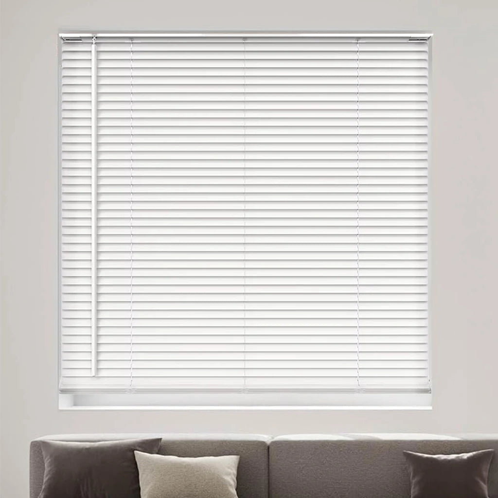 No-Drill Blackout Bead Rope Blind for French Windows, Wide Panels
