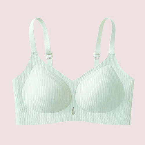 Invisible Jelly Soft Support Bra Push Up Small Bust Wireless Breathable Hollow
