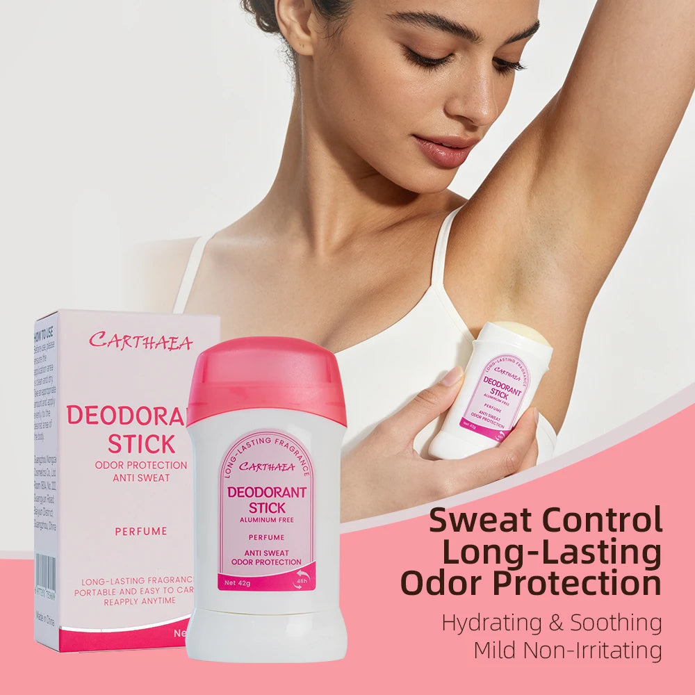 Herbal Solid Deodorant Balm Stick with Fresh Scent, Unisex, 42 g - image 4