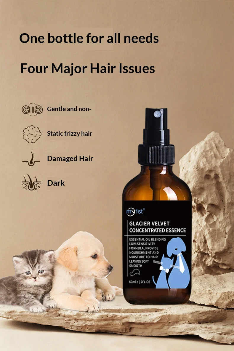 Essential Oil Detangling Spray for Dogs and Cats, Smoothing Coat Mist - image 5