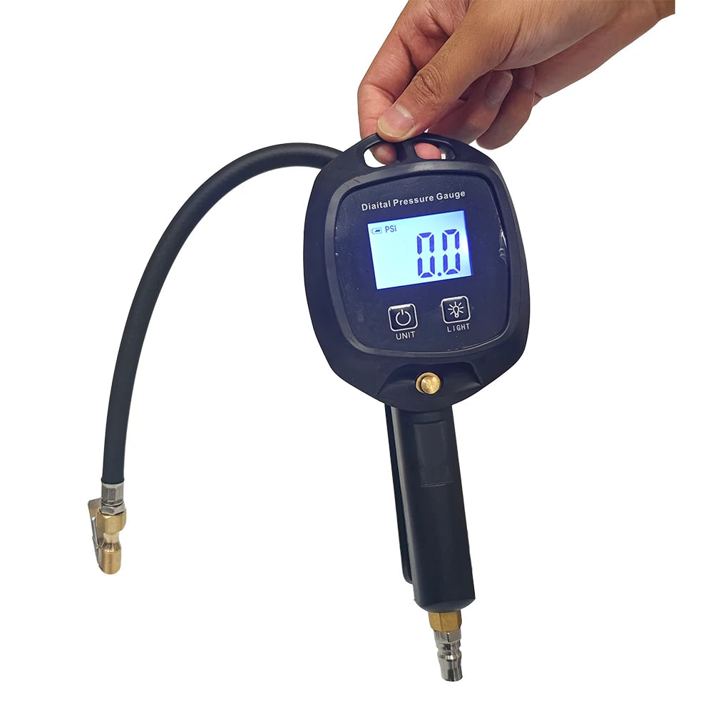 Digital Tire Inflator Gauge with Tread Depth Gauge for Air Compressors - image 5