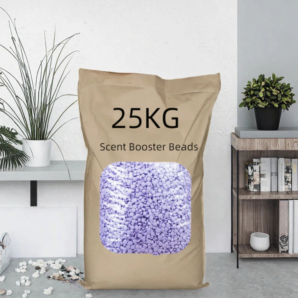 25kg Lavender Scent Booster Beads with Long-lasting Antibacterial & Softener Benefits