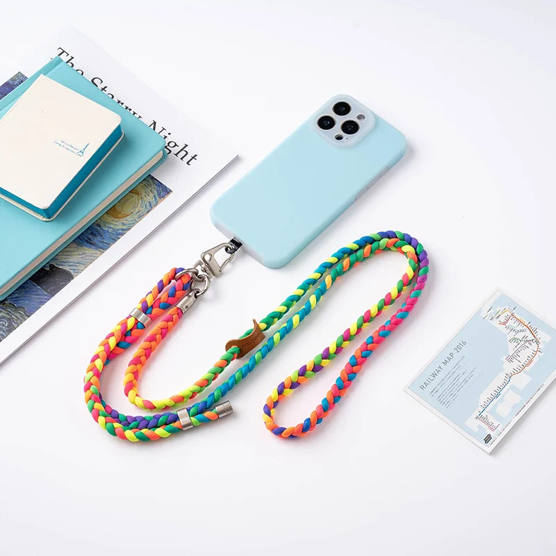 High-End Mountain-Style Crossbody Phone Lanyard Detachable Wristband Pendant