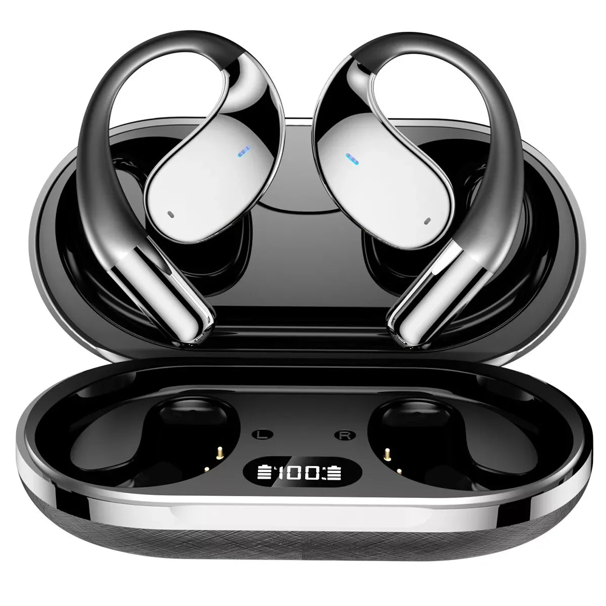 Open-Ear Sports Earbuds with Mini Ear Hooks, IPX5, AI Translation - image 7