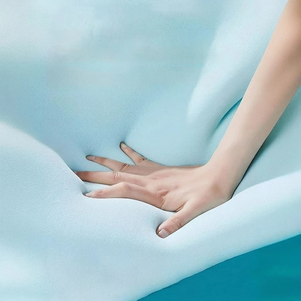 Twin Size Memory Foam Mattress Pads for Pressure Relief Tatami Mat Sleeping Pad Foldable