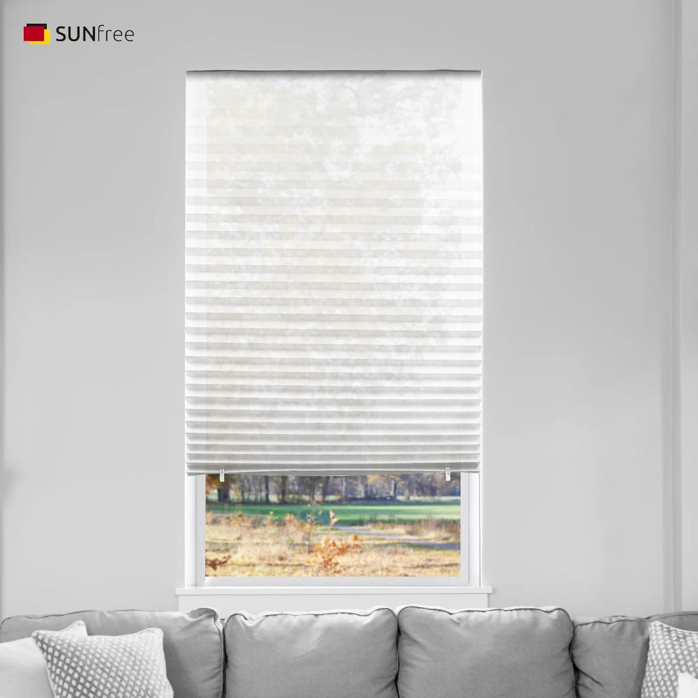 Self-Adhesive Cordless Cellular Pleated Shades, 60 x 150 cm - image 7
