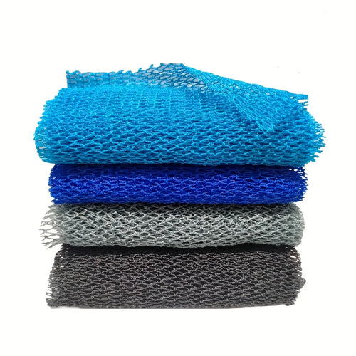 African Exfoliating Net Sponge Packed Skin Exfoliation Polyester Fishing Net Sponge Bath