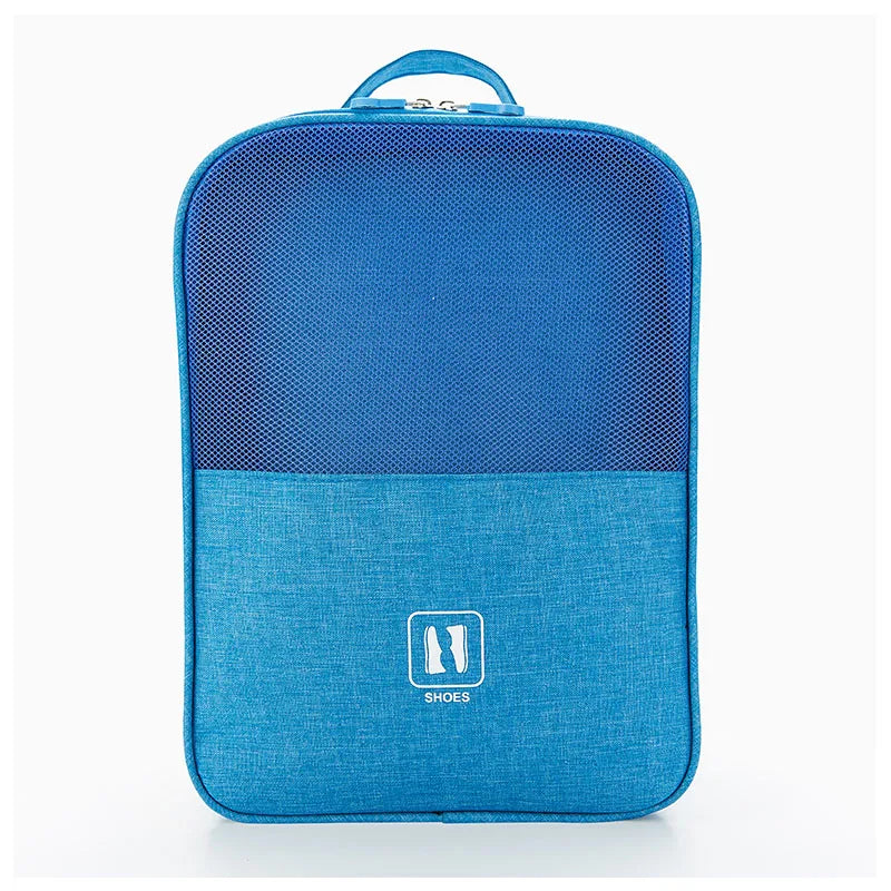 Waterproof 300D Polyester Sneaker Organizer with Shoe Compartment - image 9