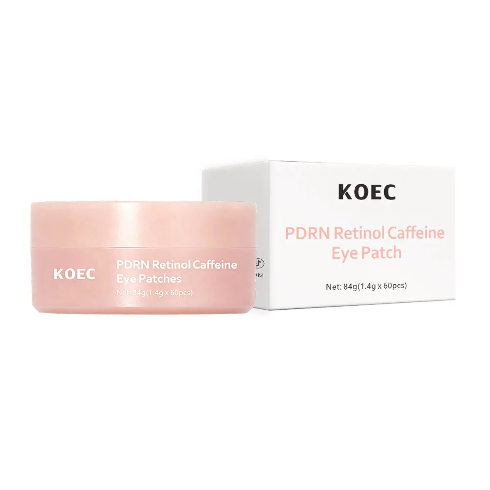PDRN Retinol Caffeine Eye Patches Collagen Gel Eye Mask Anti-Aging Dark Circle Wrinkle