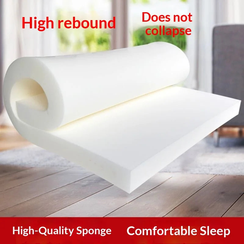 Folding High-Density Foam Mattress, 80 x 190 x 3 cm, Single - image 2