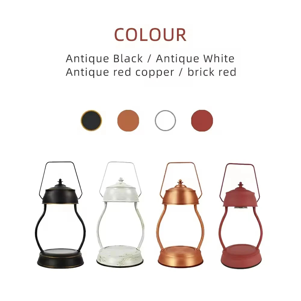 Candle Warmer Lamp with Timer, Medium Flameless Bedside Light - image 9