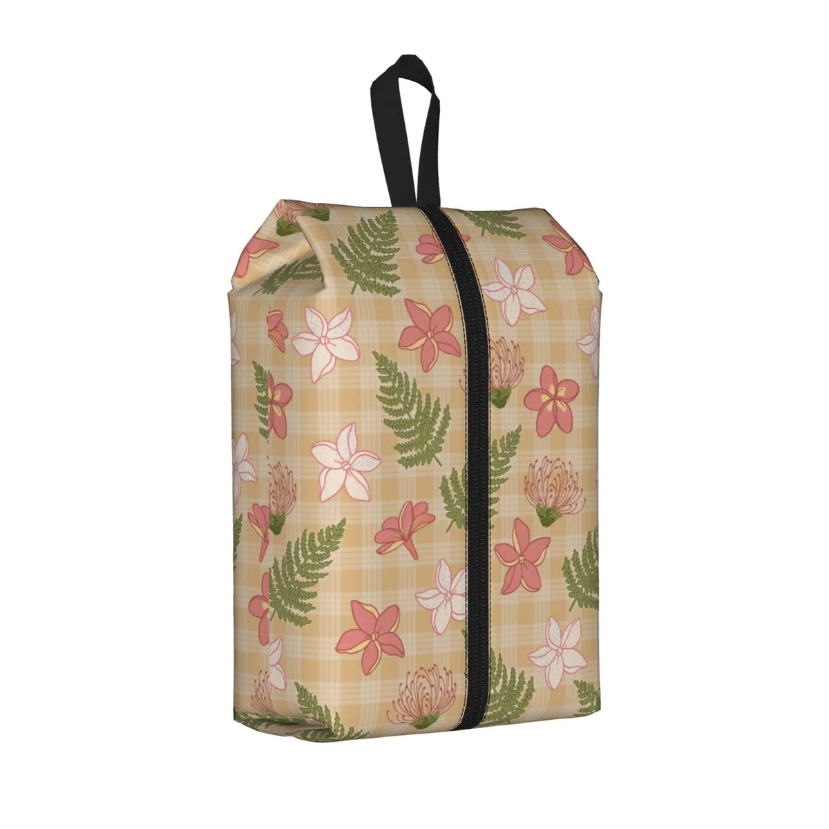 Drawstring and Zipper Boot Bag, Waterproof Polyester Shoe Organizer