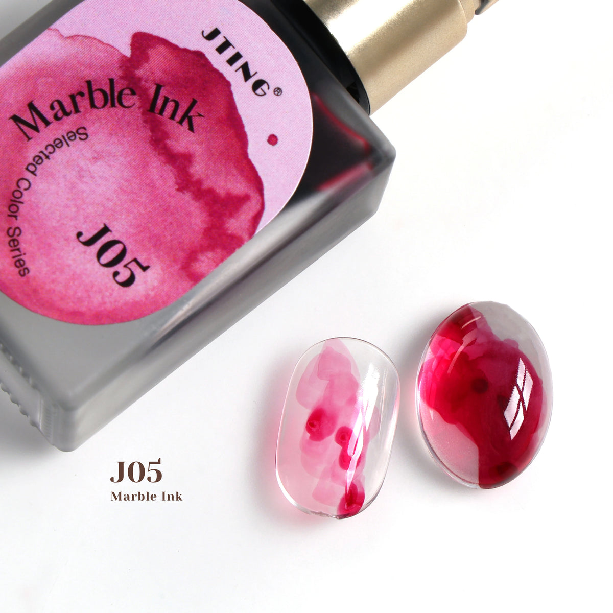 Alcohol-Ink Style Marble Blooming UV Gel, 15 ml, 12 Colors
