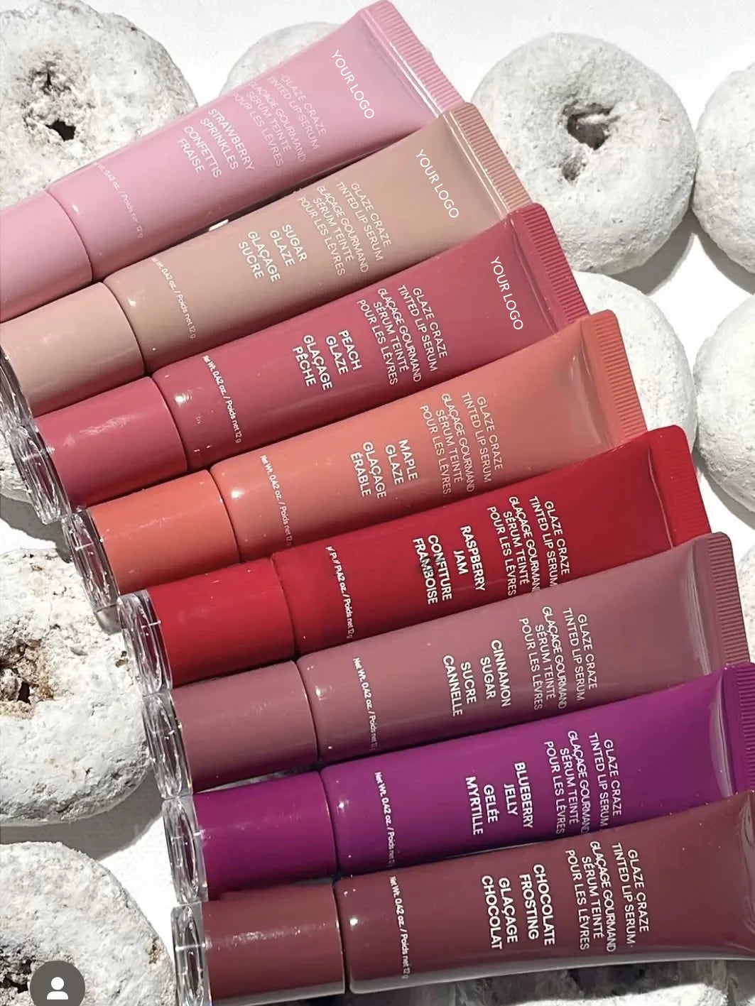 Glossy Vegan Peptide Lip Tint, High Pigment, Long-Lasting - image 6