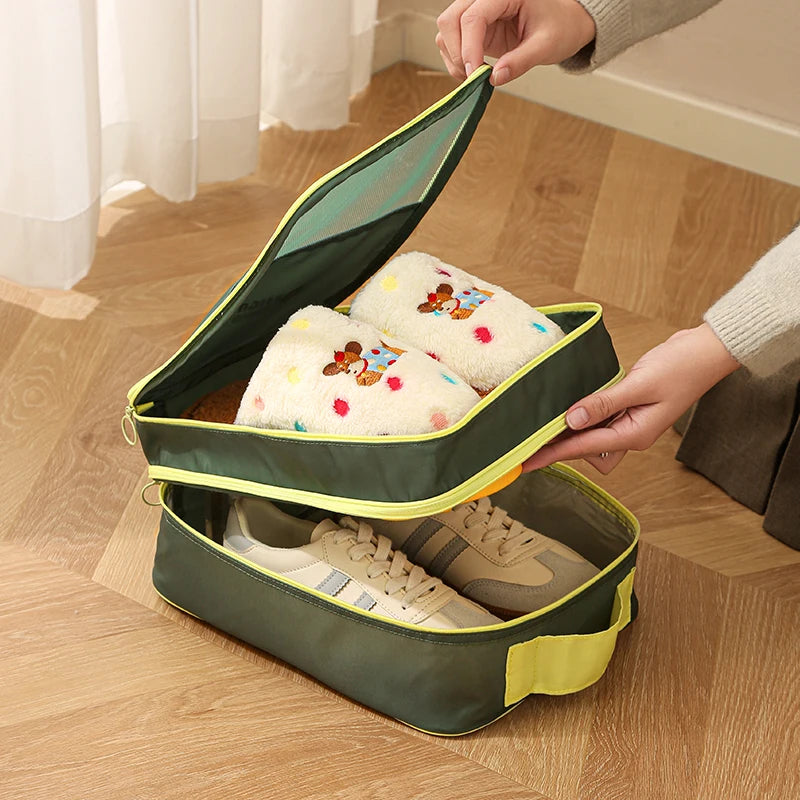 Storage Shoe Bag Dust Bag Shoes Case Taslon Packing Waterproof Dustproof Portable Travel