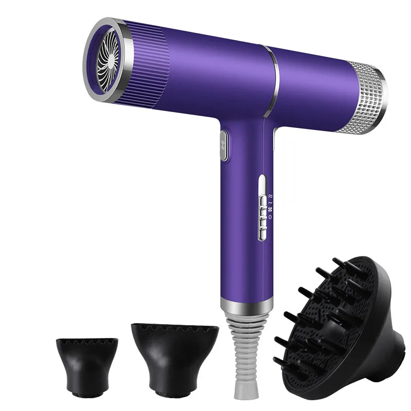 1000W Hair Dryer Set with Concentrator and Diffuser Nozzles, 2 m Cord - image 6