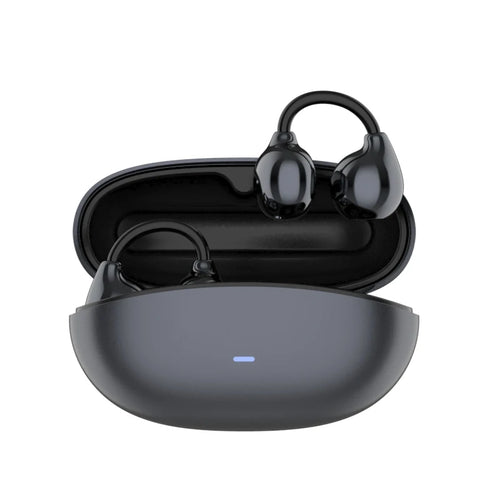J60 Lightweight Open-Ear Headphones Sports TWS Ear Clip Earbuds Hifi Sound True Wireless