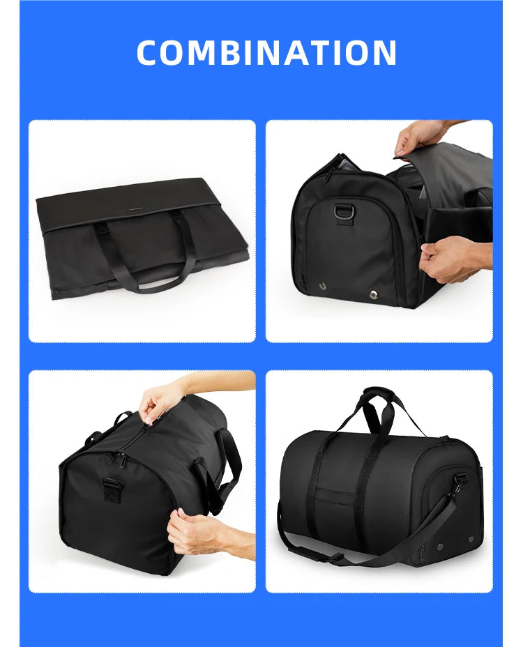 Mark Ryden Suit Storage Travel Bag Water Repellent with Independent Shoe Position Luggage