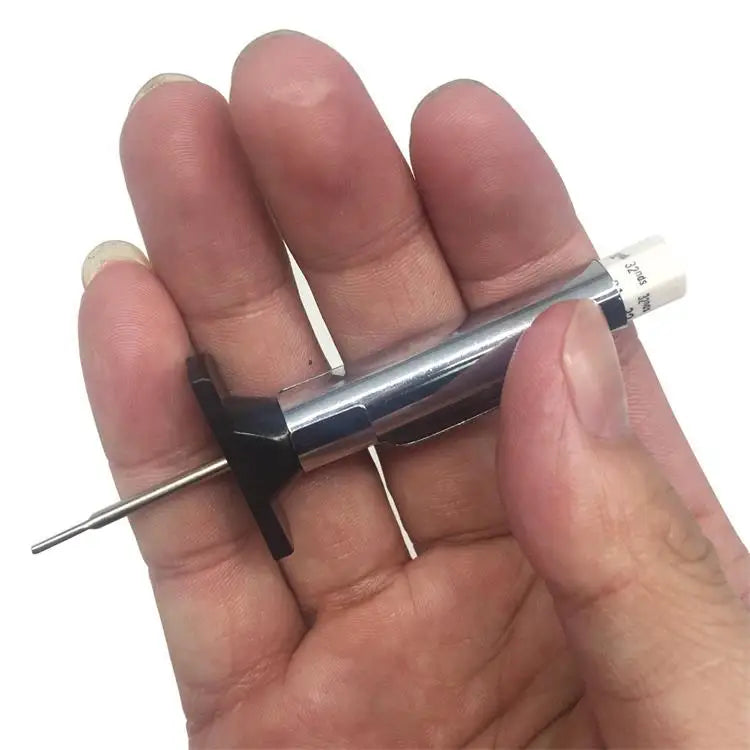 Pencil-Style Tire Tread Depth Gauge, Zinc Alloy, 0-24 mm, No Battery - image 2
