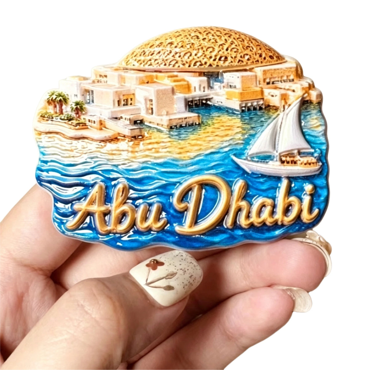 Dubai 3D Souvenir Fridge Magnet, United Arab Emirates Design - image 5