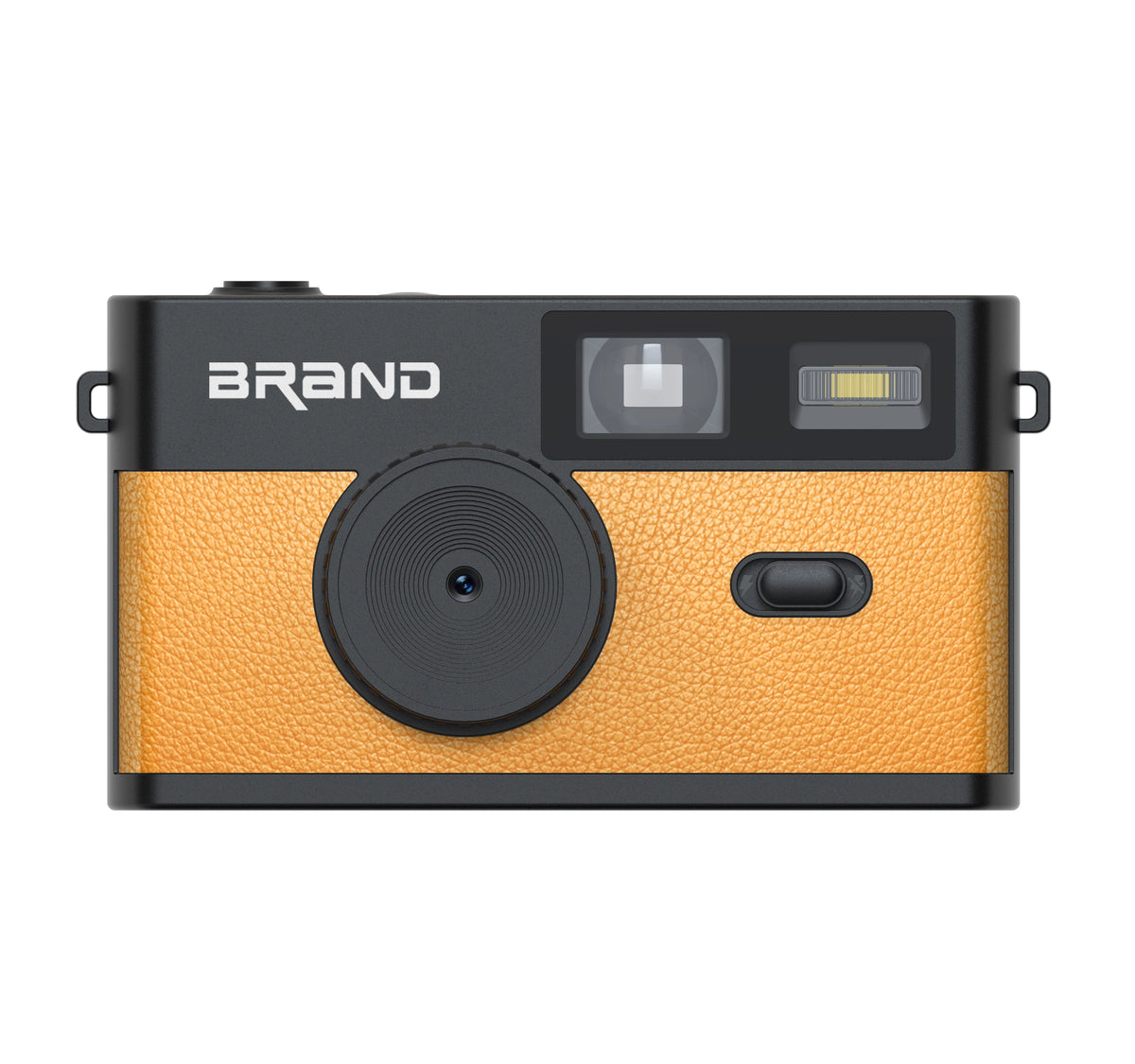 Compact 12MP Screenless Camera with LED Flash for Camping