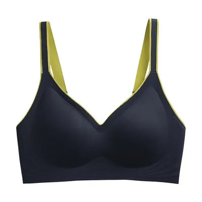 One-Piece Jelly Strip Vest Bra for Yoga and Sleep, Gradient, S–XXL - image 8