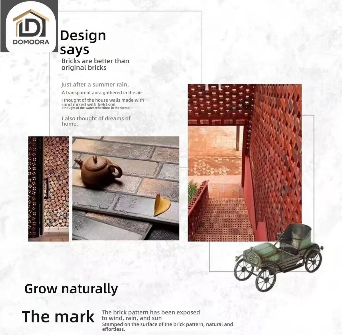 Faux Brick Peel and Stick Wallpaper, Waterproof Vinyl Wall Covering - image 6